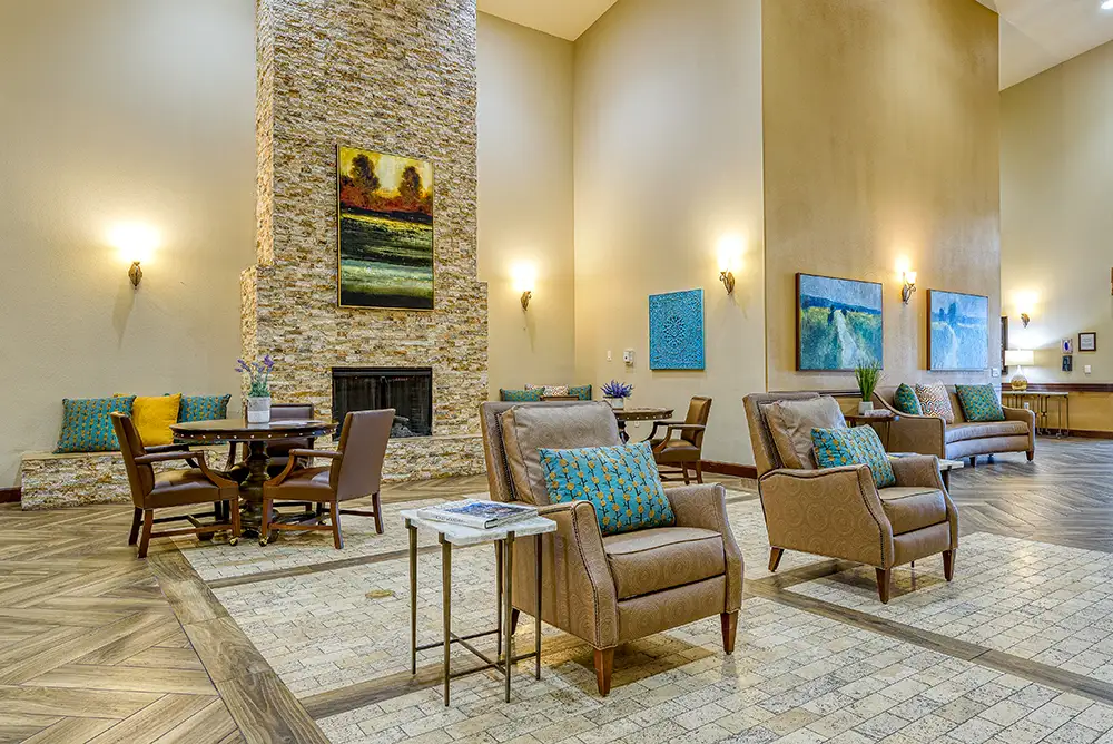 Common Area with Fireplace Common Area with Fireplace