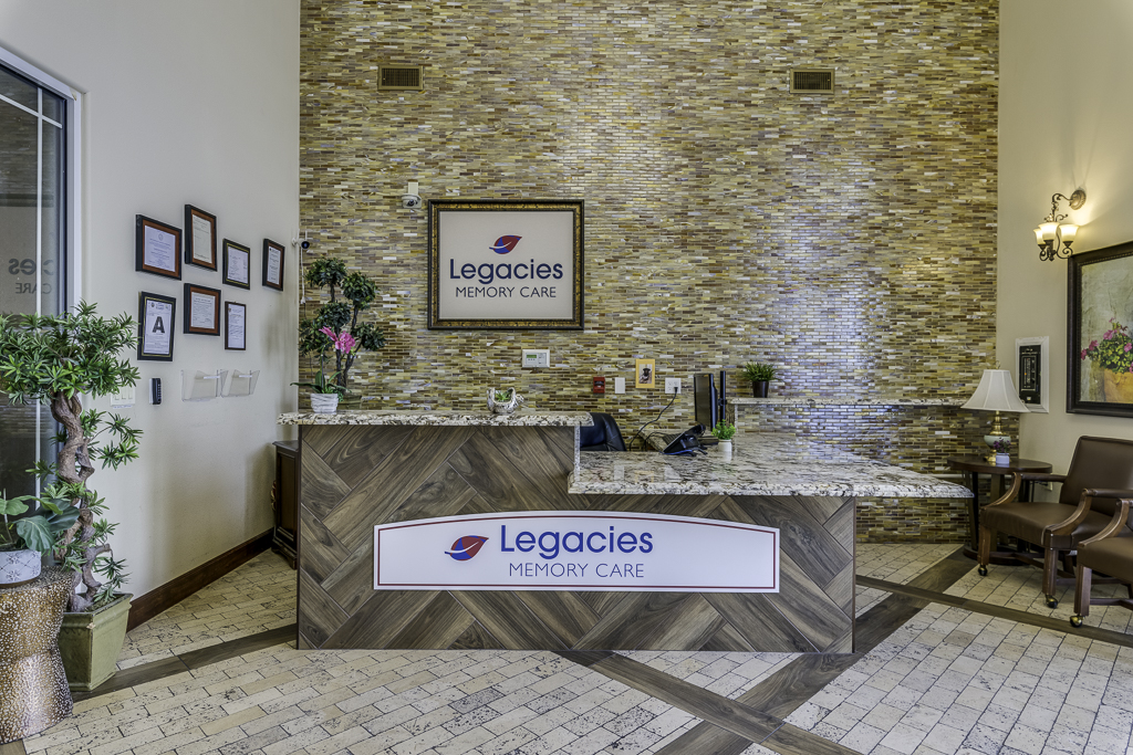 lobby of Legacies Memory Care